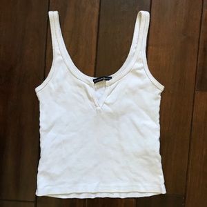 White Brandy Tank Top